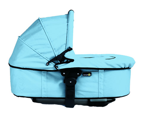 City Twin Carrycot Aqua