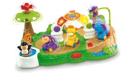 Fisher Price Amazing Animals - Spinnin`Around Musical Zoo