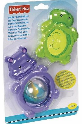 Fisher Price Bobbin Bath Buddies Bath Toy for Baby at Bath Time Fun 6 months+