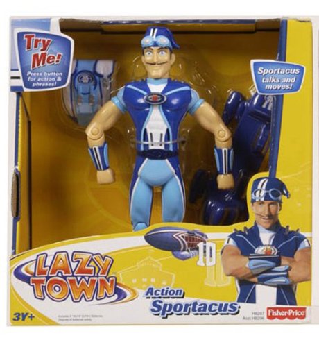 Lazy Town Action Figure - Action Sportacus