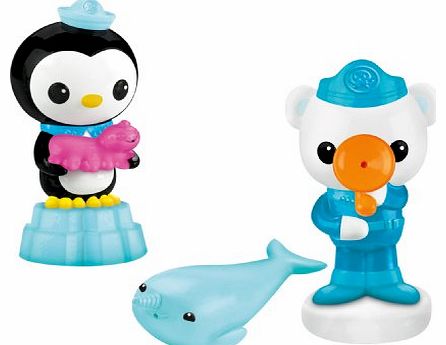 Octonauts Barnacles, Peso and Narwal Squirter Pack