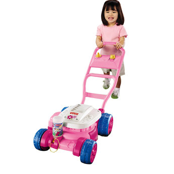 Pink Bubble Lawn Mower