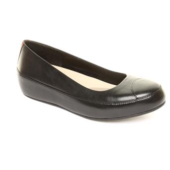 Due Leather Ballet Pumps