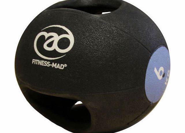 Fitness-MAD 6Kg Double Grip Medicine Ball