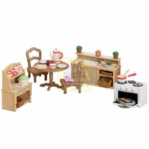 Flair Sylvanian Families Cottage Kitchen Set