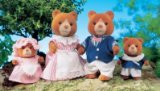 Sylvanian Families Marmalade Bear Family