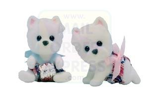 Flair Sylvanian Families West Highland Terrier Twin Babies