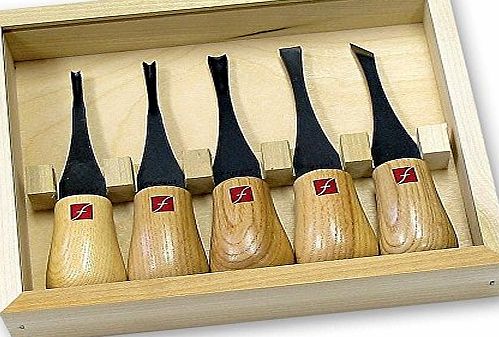 Flexcut  BEGINNERS PALM WOOD CARVING WORKING TOOL SET FR310