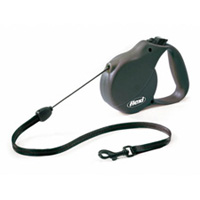 Flexi Classic Long Lead - Size 1 (Black)