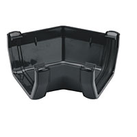 Square Line Black 135 Gutter Angle