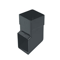 Square Line Black Shoe 65mm