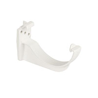 White Fascia Brackets Pk 10 112mm