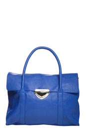 bold colour block shoulder bag