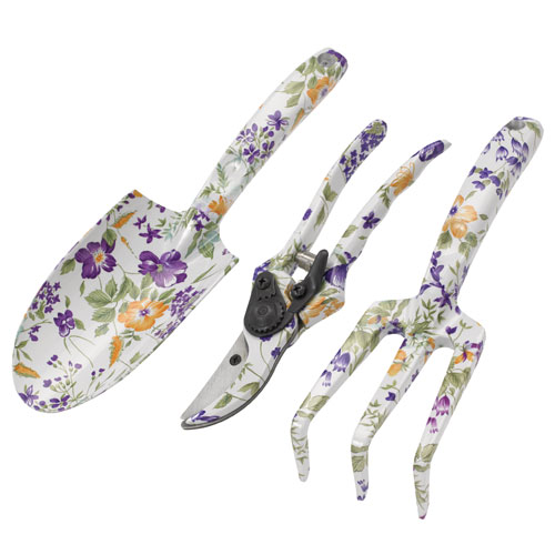 Floral Fork, Trowel and Pruner Gift Set