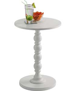 Pedestal Table - White