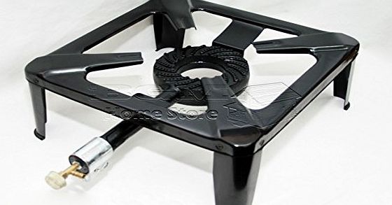 FLORINNS New Cast Iron Large Gas Lpg Burner Cooker Gas Boiling Ring Restaurant Catering