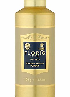 Cefiro Soothing Talc with Aloe Vera, 100g