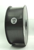 2` (2 inch) Black Florists Ribbon - waterproof craft ribbon - x 10 metres