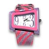 Flud Womens Crunchtime Watch (Pink Zebra)