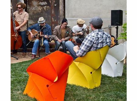 Flux Furniture Flux Chair, 85 x 64 x 62 cm, Lemon lime