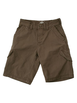 Khaki Silver Hammer Combat Shorts