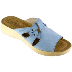 Fly Flot Female Matilda Leather Upper Leather Lining Adjustable in Light Blue