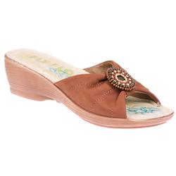 Fly Flot Female Rome Leather Upper Leather Lining in Brown
