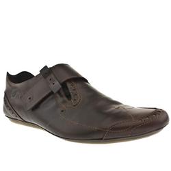 Male Monty Leather Upper ??40 plus in Dark Brown