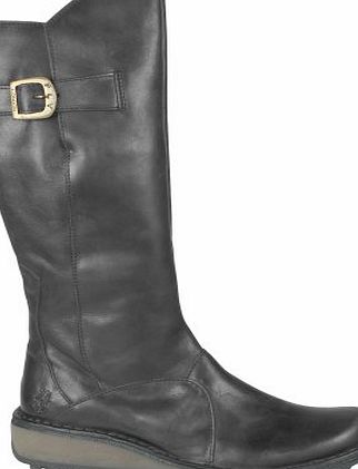 Fly London Womens Mol Boots, Black, 8 UK