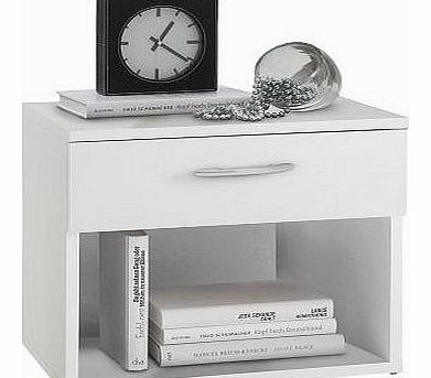 FMD Bedside Cabinet Jonny, 42.0 x 37.5 x 30.0 cm, White