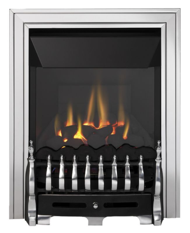 Blenheim High Efficiency Chrome Inset Fire