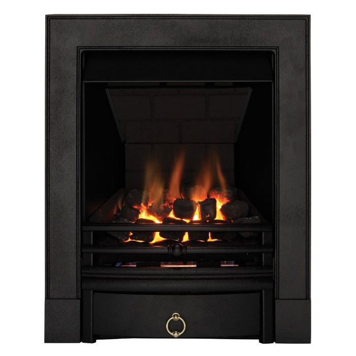 Soho Multiflue Gas Inset Fire Black