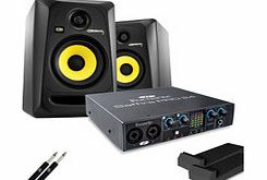 Saffire Pro 14 Firewire KRK RP5 G3s