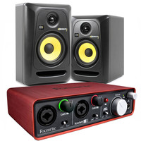 Scarlett 2i2 and KRK RP5 Studio Pack