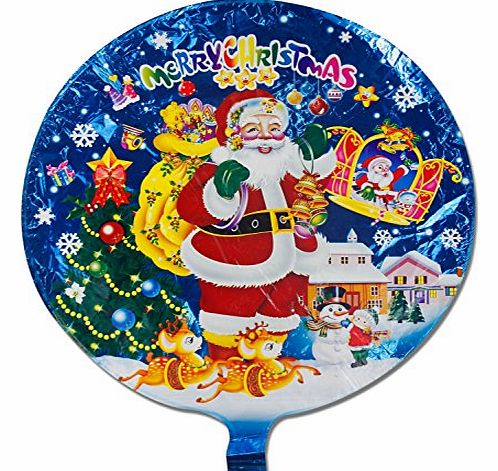 Santa Merry Christmas Foil Helium Xmas Party Inflatable 1 X Christmas Balloons