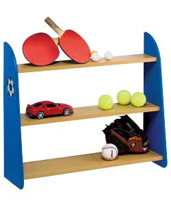 Football 3 Shelf Unit