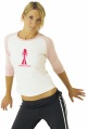 three-quarter sleeve baseball t-shirt