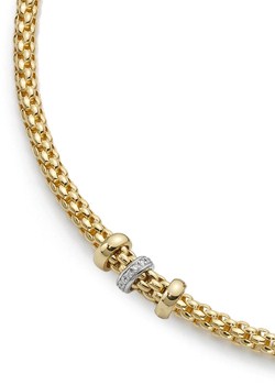 Flex It Solo Gold Diamond Necklet `621CBBR YG