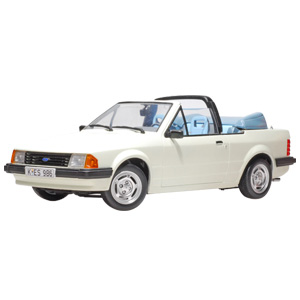 ford Escort Mk3 GI Cabriolet 1984 Diamond White