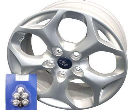 Ford Focus 7J x 16-inch ST 5 Split Spoke Design Alloy Wheel for 2007 Onwards (1 Piece)