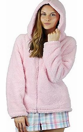 Forever Dreaming  Ladies Womens Snuggle Top Hoodie Full Zip Fleece Super Soft