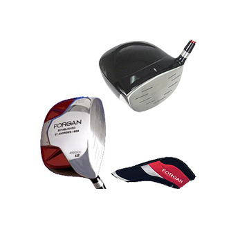 Red SQUARE 460cc Titanium Driver