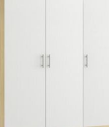 Form Darwin White Oak Effect 3 Door Wardrobe