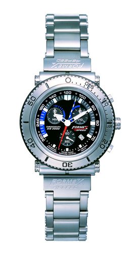 Formex 4 Speed Formex 4Speed DS 2000 Chrono-Tacho Diver Quartz - Black