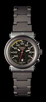 Formex 4 Speed Formex 4Speed TS 350 Tachymeter Quartz - Black Carbon Fibre and Yellow