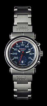 Formex 4 Speed Formex 4Speed TS 350 Tachymeter Quartz - Blue Carbon Fibre with Mirrored Bezel