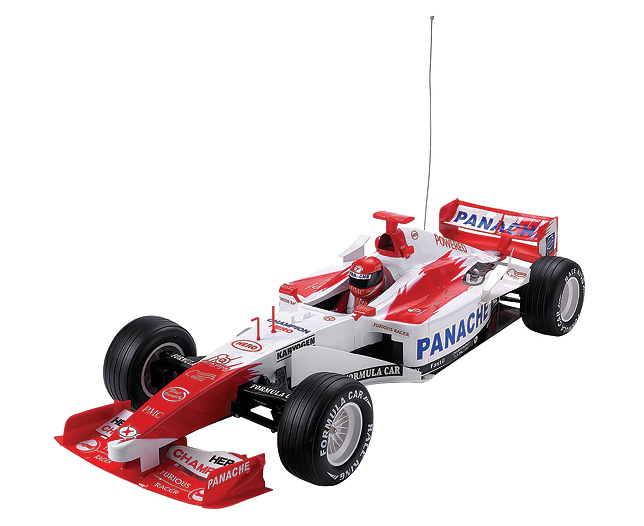 1 Racing Car Red and White