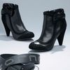 fornarina Brogue Detail Ankle Boots