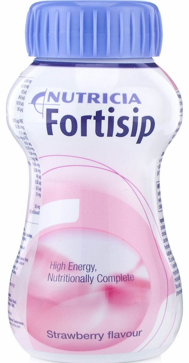 Feeding Supplement Bottle Strawberry