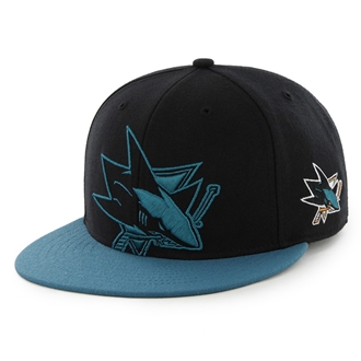 Blackout Sharks Snapback Cap